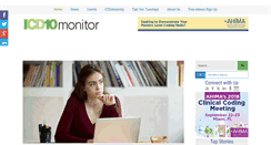 Desktop Screenshot of icd10monitor.com